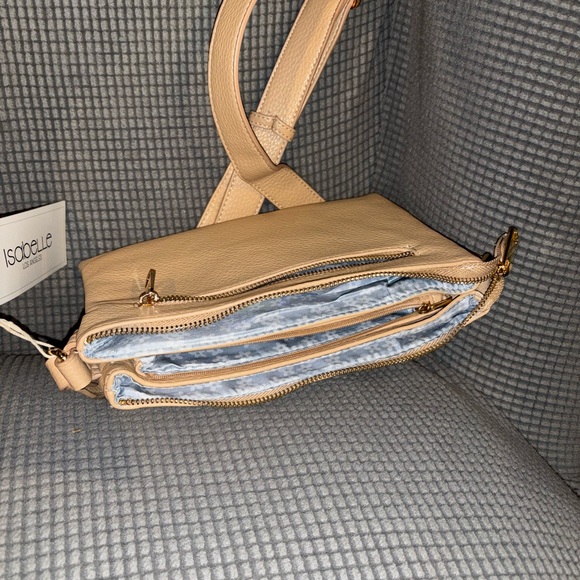 Crossbody bag Gold  Color Leather - Picture 2 of 8